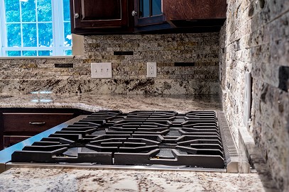 Stove at New Home Construction Design Center