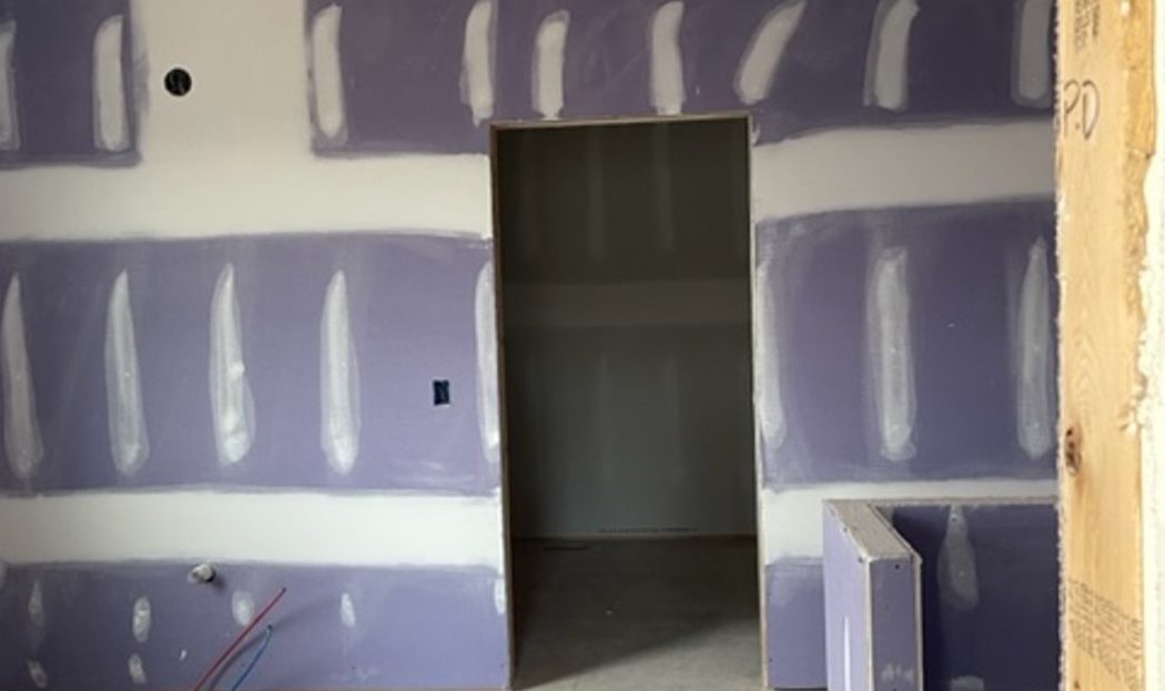 under construction, drywall, bathroom