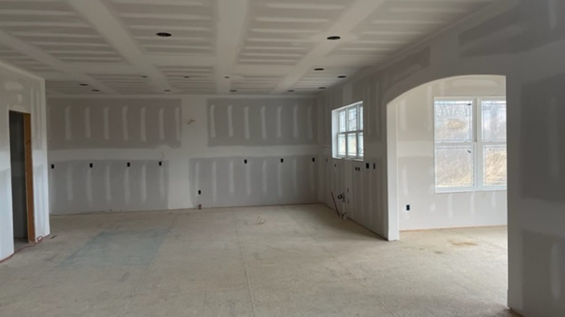 under construction, drywall finish, windows, great room