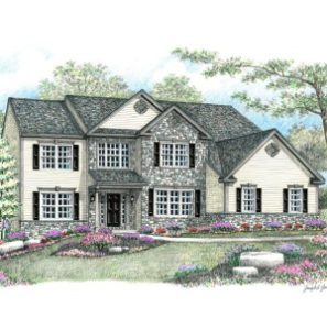 Model home of Heidelberg Crossings