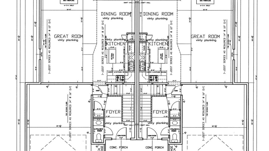 1st Floor plans of 19 Castle Drive